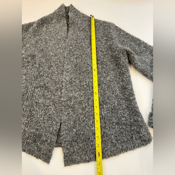 Gerry Weber Boiled Wool cardigan Gray womens small - Picture 9 of 10